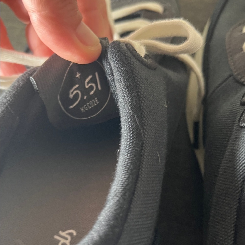 Allbirds Charcoal and Cream Casual Sneakers - Picture 4 of 5